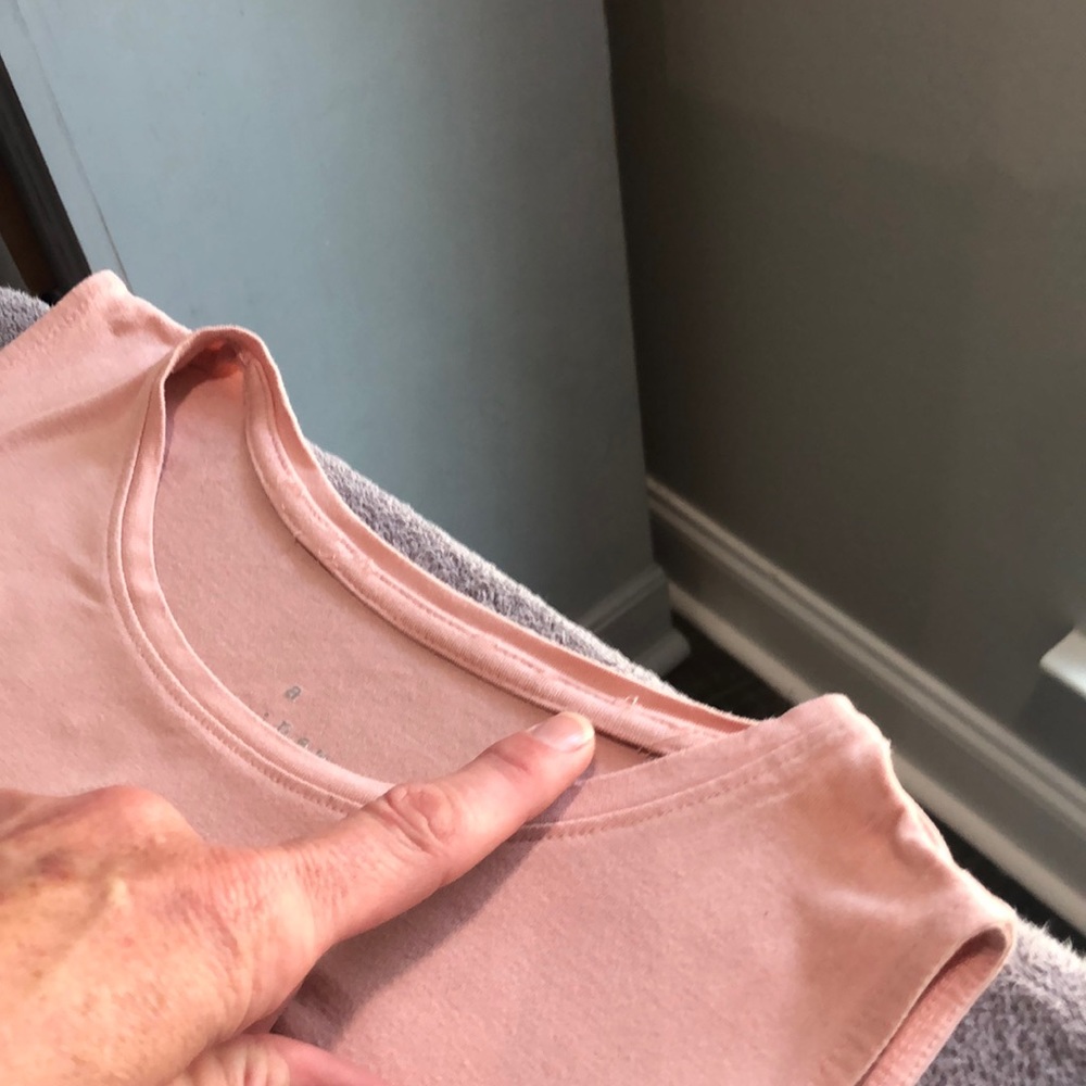 A*NEW*DAY LIGHT PINK SLEEVELESS TANK SIZE M - Picture 6 of 6